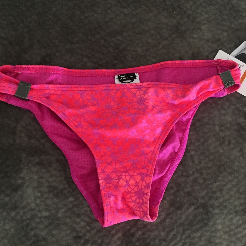 Oakley pink bikini bottoms